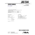 SONY JAXS44 Instrukcja Serwisowa