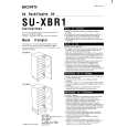 SONY SUXBR1 Instrukcja Obsługi