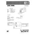 SONY SRF-FM1 Instrukcja Serwisowa
