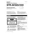 SONY STR-AV220 Instrukcja Obsługi