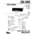 SONY CDX5060 Instrukcja Serwisowa