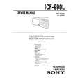 SONY ICF-990L Instrukcja Serwisowa