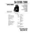 SONY SA-S900 Instrukcja Serwisowa