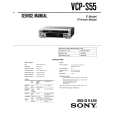 SONY VCP-S55 Instrukcja Serwisowa