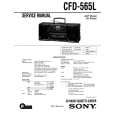 SONY CFD565L Instrukcja Serwisowa