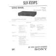 SONY SLVX55PS Instrukcja Serwisowa