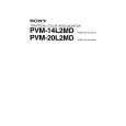 SONY PVM-14L2MD Instrukcja Serwisowa