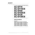 SONY XCST50CE Instrukcja Serwisowa