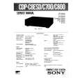 SONY CDPC800 Instrukcja Serwisowa