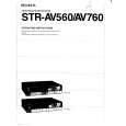 SONY STR-AV760 Instrukcja Obsługi