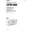 SONY CFD-460 Instrukcja Obsługi