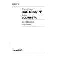 SONY DXC-637P VOLUME 2 Instrukcja Serwisowa