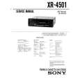 SONY XR-4501 Instrukcja Serwisowa