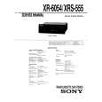 SONY XR-6054 Instrukcja Serwisowa