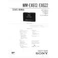 SONY WMEX612 Instrukcja Serwisowa