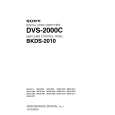 SONY DVS-2000C Instrukcja Serwisowa