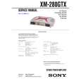 SONY XM280GTX Instrukcja Serwisowa