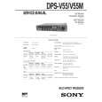 SONY DPSV55/M Instrukcja Serwisowa