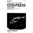 SONY CCD-FX510 Instrukcja Obsługi