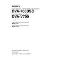 SONY DVA-700BSC Instrukcja Serwisowa