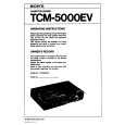 SONY TCM-5000EV Instrukcja Obsługi