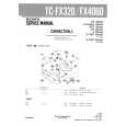 SONY TCFX4060 Instrukcja Serwisowa