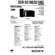 SONY DCR-SC100 Instrukcja Serwisowa