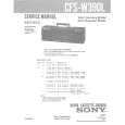 SONY CFSW390L Instrukcja Serwisowa