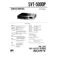 SONY SVT5000P Instrukcja Serwisowa