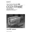 SONY CCD-TR18E Instrukcja Obsługi