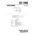 SONY ICF-790S Instrukcja Serwisowa