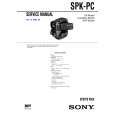 SONY SPK-PC Instrukcja Serwisowa
