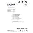 SONY CMTSV2D Instrukcja Serwisowa