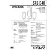 SONY SRSD4K Instrukcja Serwisowa