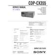 SONY CDP-CX355 Instrukcja Obsługi