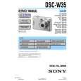 SONY DSC-W35 LEVEL2 Instrukcja Serwisowa
