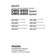 SONY DMS-8400 Instrukcja Serwisowa