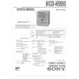 SONY MHC900 Instrukcja Serwisowa