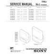 SONY KP61S70 Instrukcja Serwisowa
