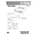 SONY ST707RM Instrukcja Serwisowa