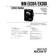 SONY WMEX304 Instrukcja Serwisowa