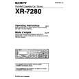 SONY XR-7280 Instrukcja Obsługi