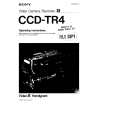 SONY CCD-TR4 Instrukcja Obsługi