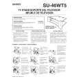 SONY SU46WT5 Instrukcja Obsługi