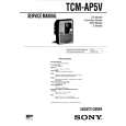 SONY TCMAP5V Instrukcja Serwisowa