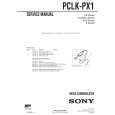 SONY PCLKPX1 Instrukcja Serwisowa
