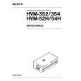 SONY HVM-354 Instrukcja Serwisowa