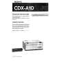 SONY CDX-A10 Instrukcja Obsługi