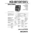 SONY HCDDX7 Instrukcja Serwisowa