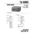 SONY TAH4800 Instrukcja Serwisowa
